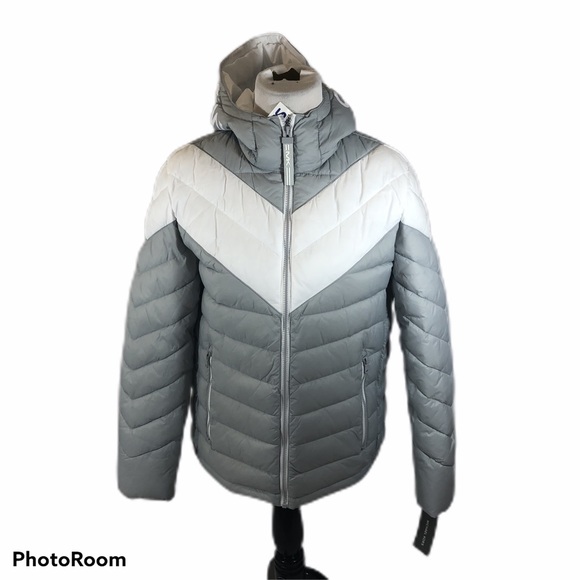 Brand New Mens Michael Kors Grey Puffer 